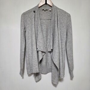 Ted Baker Women's Jeanne Cashmere Blend wrap sweater‎ Heather Gray 2 US 4 to 6